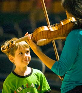 Auden Alsop, son of conductor Marin Alsop